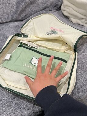Miniso x Hello Kitty Tennis Club Limit edition Travel Pouch Set - Women Bags